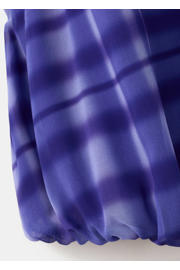 thumbnail: Mango geruite top - blauw