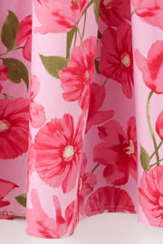 thumbnail: Mango gebloemde midi rok - roze