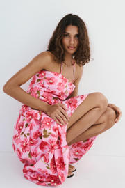 thumbnail: Mango gebloemde top - roze