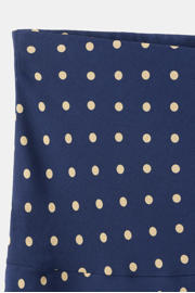 thumbnail: Mango midi rok met stippen - blauw