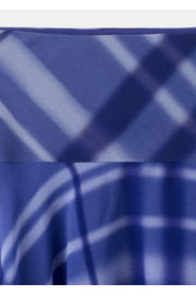 thumbnail: Mango geruite midi rok - blauw