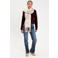 Cache Cache gebreid vest met wol - donkerbruin