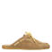 Poelman Loes suède clogs - camel