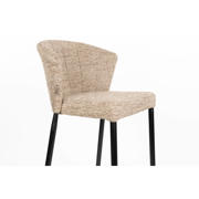 thumbnail: Dutchbone  Georgia Barkrukken rugleuning 75 cm Bruin - Set van 2