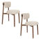 Housecraft Living Lee Eetkamerstoelen Beige - Set van 2