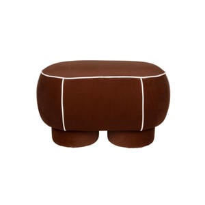 Marina Bank Ovaal 77,5 cm Rood