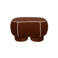 Housecraft Living  Marina Bank Ovaal 77,5 cm Rood