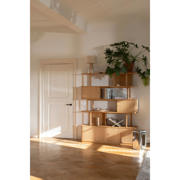 thumbnail: Zuiver  Barbier Boekenkast/ Wandkast Naturel