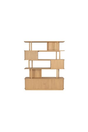 Barbier Boekenkast/ Wandkast Naturel