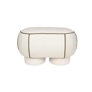 Marina Bank Ovaal 77,5 cm Wit