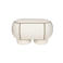 Housecraft Living  Marina Bank Ovaal 77,5 cm Wit