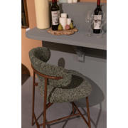 thumbnail: Housecraft Living  Claes Barkrukken rugleuning 65 cm Groen - Set van 2