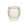 Housecraft Living  Marina Poef Rond 45 cm Wit