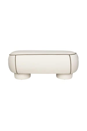 Marina Bankje 121 cm Wit