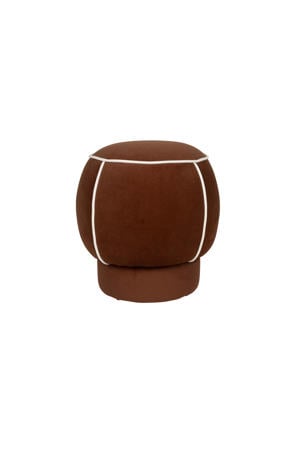 Marina Poef Rond 45 cm Rood
