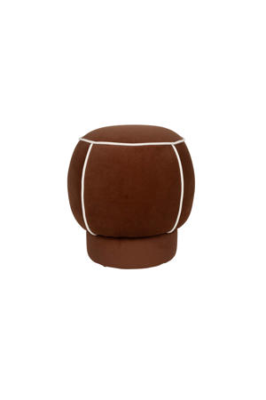 Marina Poef Rond 45 cm Rood