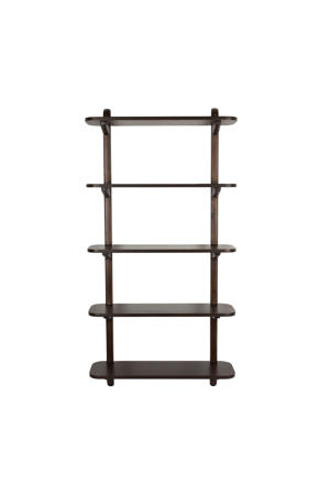  Hogar Wandkast/ Wandplanken Donkerbruin