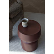 thumbnail: Housecraft Living bijzettafel Eline Bijzettafel Rond 30 cm Terracotta (ø 30 cm) (30x30 cm) Terracotta