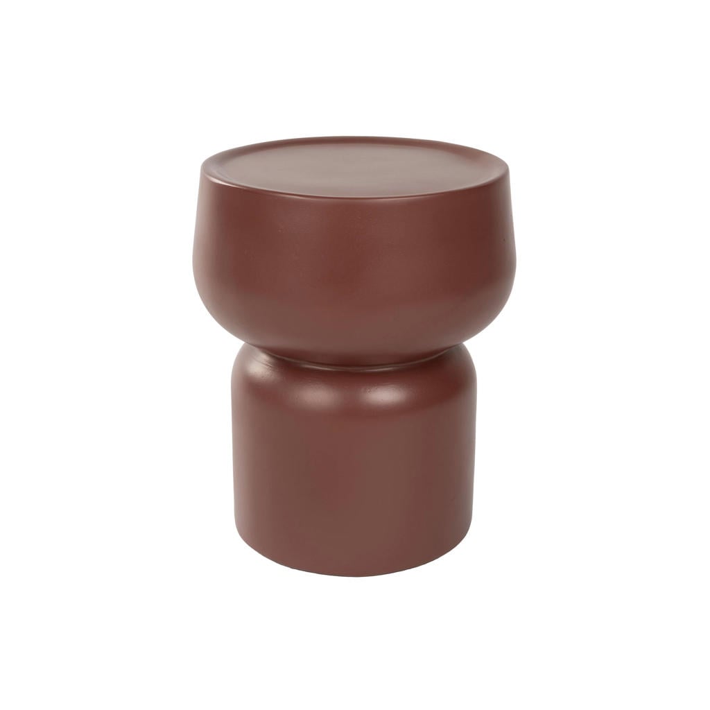 Housecraft Living bijzettafel Eline Bijzettafel Rond 30 cm Terracotta (ø 30 cm) (30x30 cm) Terracotta
