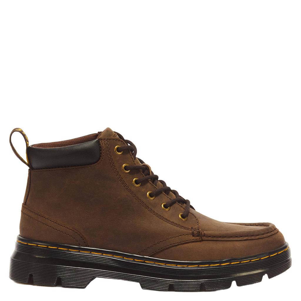 Donkerblauwe heren Dr. Martens Bridwell Chukka leren veterboots met profielzool -