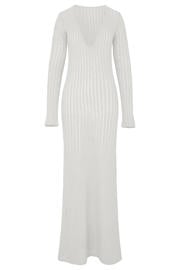 thumbnail: Hunkemöller Coastal Muse gebreide strandjurk - wit