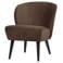 WOOOD WOOOD Sara Fauteuil - Velvet - Oud Roze - 59x71x70