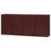 WOOOD WOOOD Merel Dressoir - Grenen - Bordeauxrood - 85x198x39,5 cm