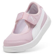 thumbnail: Puma ballerina sneakers Courtflex V3 Lina roze/wit
