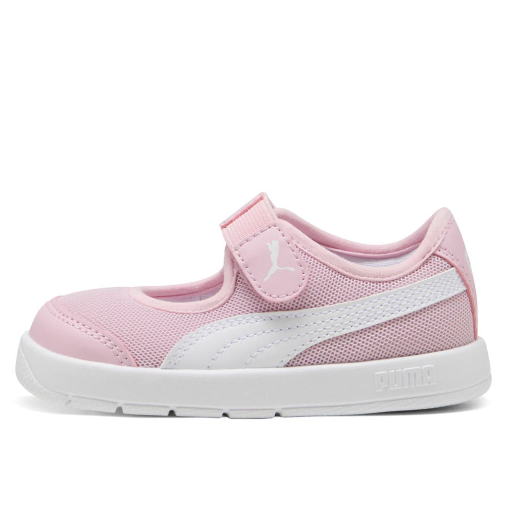 Puma ballerina sneakers Courtflex V3 Lina roze/wit