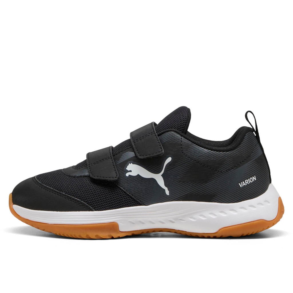 Puma Varion 3 V junior imitatieleren voetbalschoenen - zwart