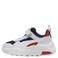 Puma Trinity 2 LT imitatieleren sneakers - wit/donkerblauw