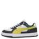 Puma Caven III Block imitatieleren sneakers - zwart/geel