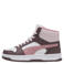 Puma Rebound Slam Mid sneakers - donkerbruin/roze