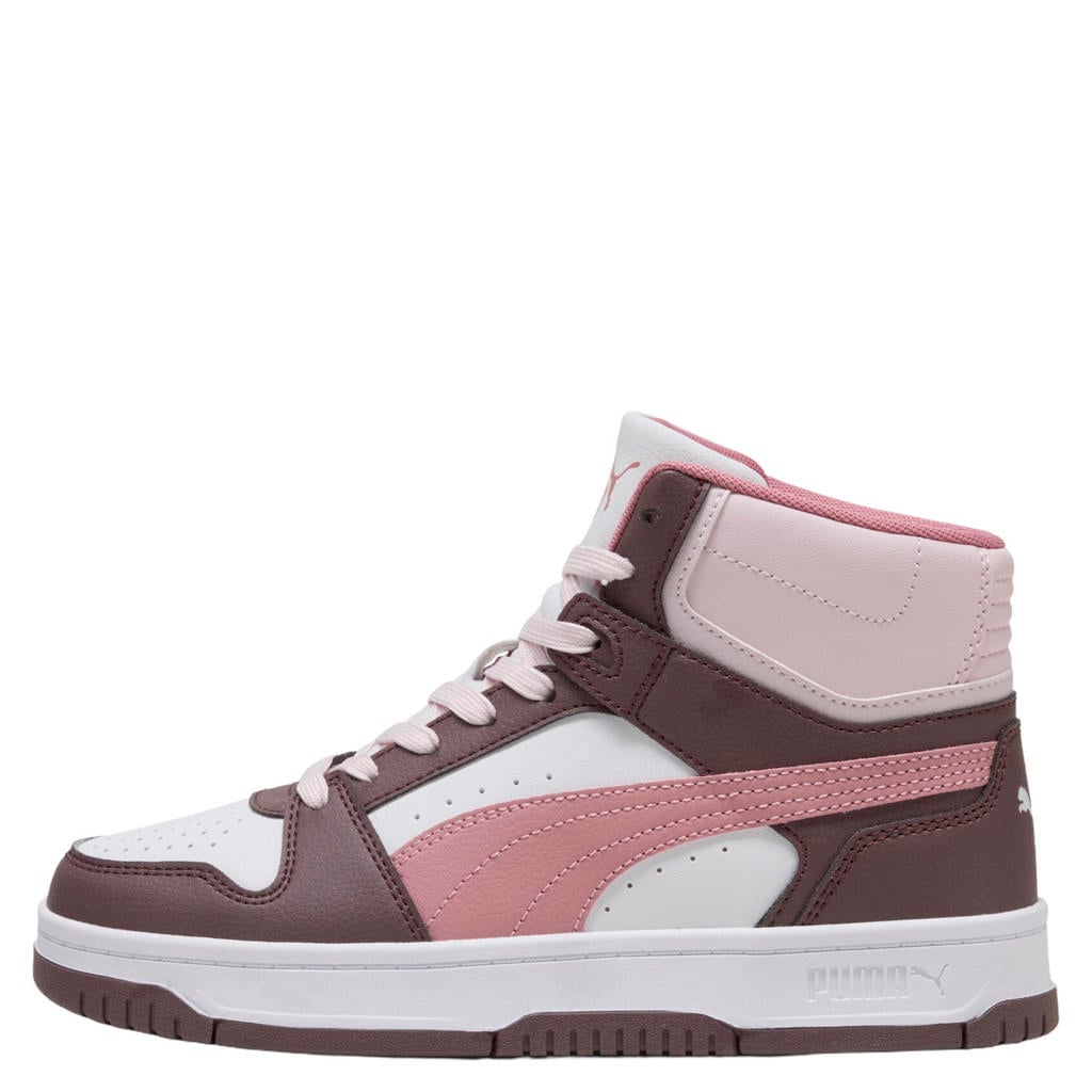 Puma Rebound Slam Mid sneakers - donkerbruin/roze
