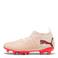 Puma Future 9 Match junior imitatieleren voetbalschoenen - beige/rood
