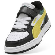 thumbnail: Puma Caven III Block imitatieleren sneakers - zwart/geel
