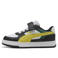 Puma Caven III Block imitatieleren sneakers - zwart/geel