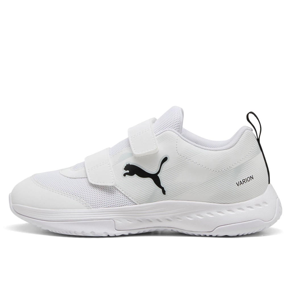 Puma Varion 3 V junior imitatieleren voetbalschoenen - wit/zwart