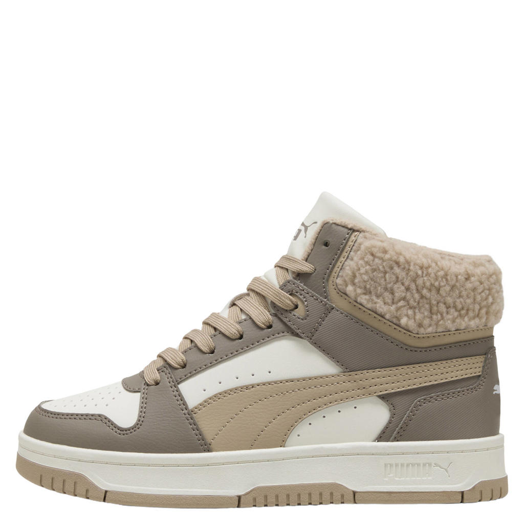 Puma Rebound Slam sneakers - grijsbruin/ecru