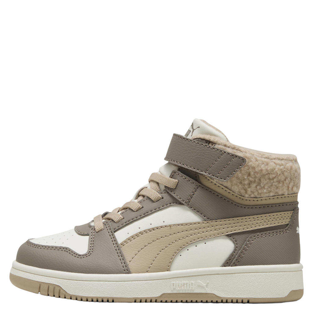 Puma Rebound Slam sneakers - grijsbruin/ecru