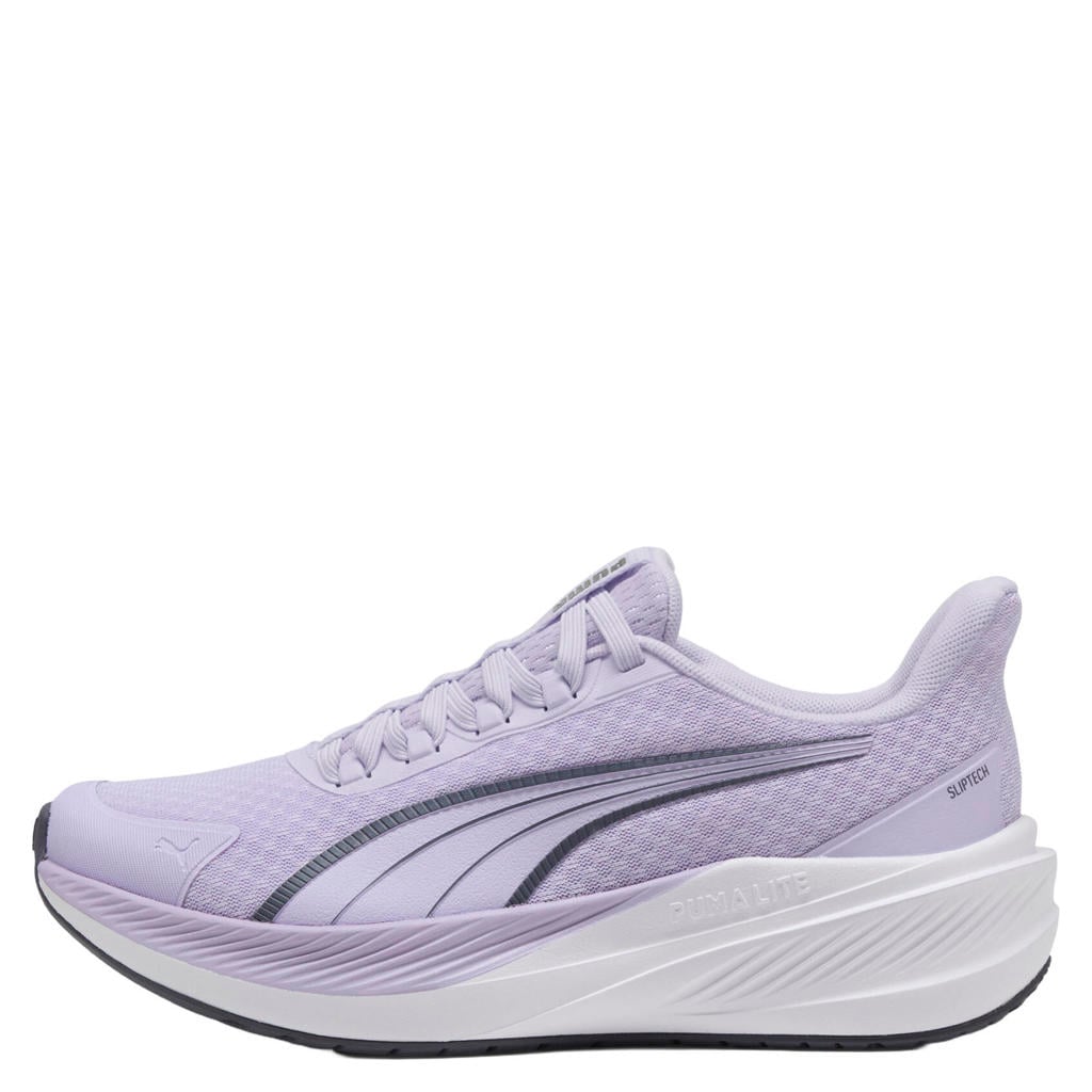 Lilakleurige jongens en meisjes Puma Dasher Lite Sliptech sneakers - van mesh/voering: mesh/voetbed: eva met elastische veters