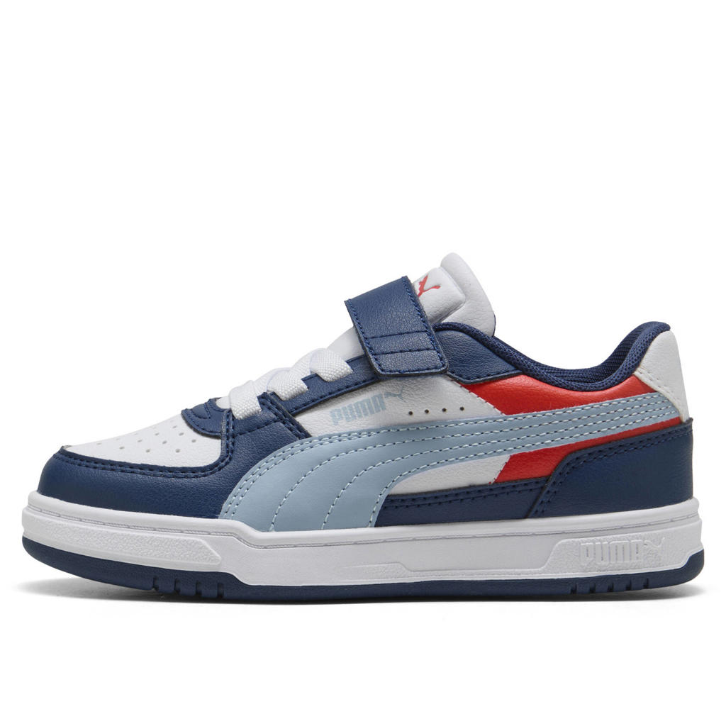 Puma Caven III Block imitatieleren sneakers - lichtblauw/donkerblauw