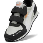 thumbnail: Puma Cabana Racer SL 20 imitatieleren sneakers - lichtgrijs/wit/zwart