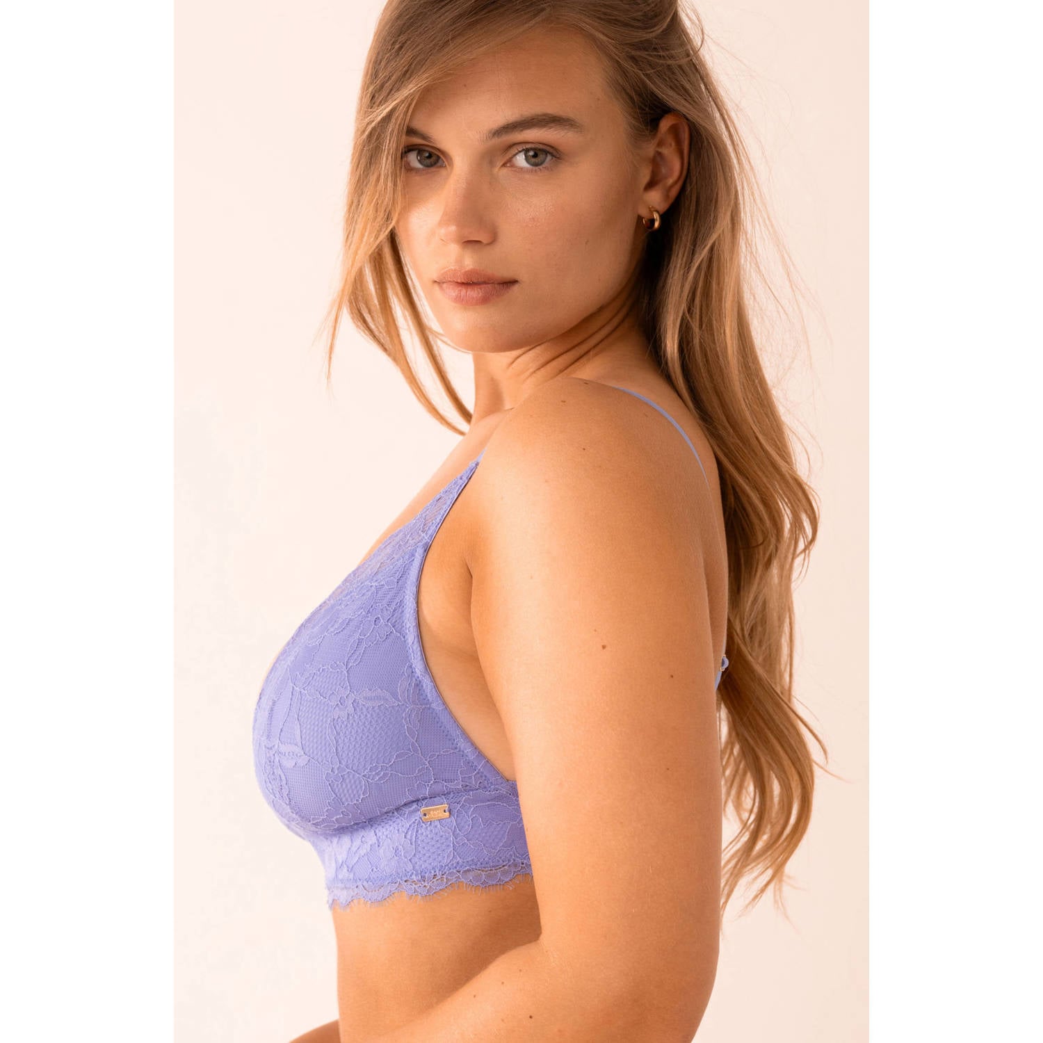 Sam Friday niet-voorgevormde bralette zonder beugel lila