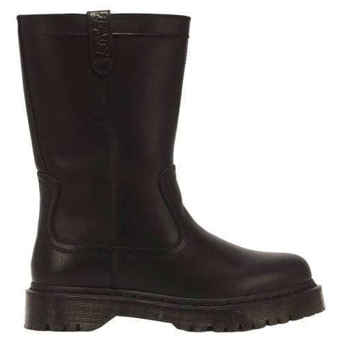 Dr. Martens Anistone Pull On Black Wanama leren laarzen zwart