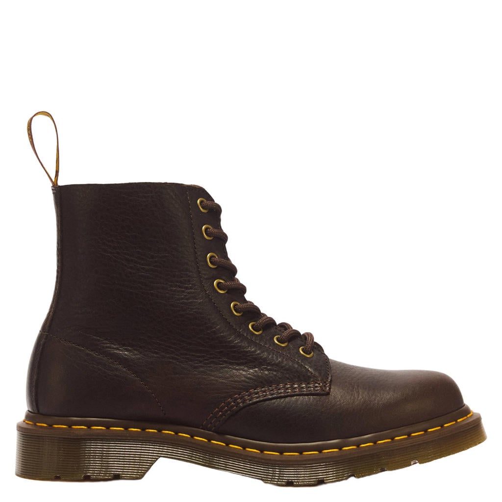 Donkerblauwe dames Dr. Martens 1460 Pascal leren veterboots -