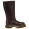 Dr. Martens Buzz Hi leren laarzen - donkerbruin