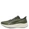 Puma Darter Pro mesh hardloopschoenen - olijfgroen/geel