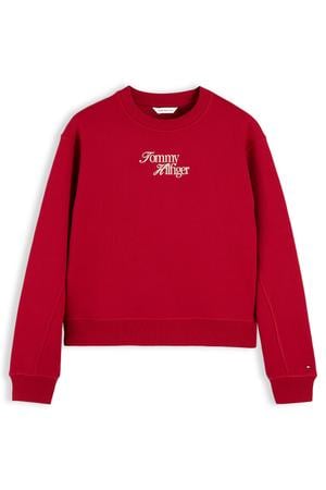 sweater met tekst - rood