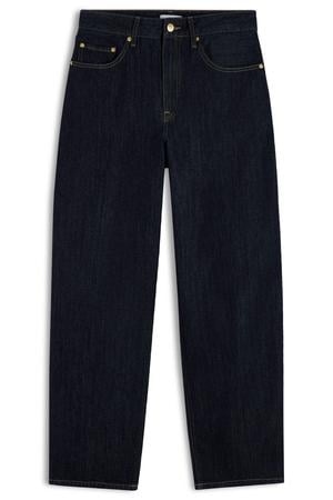 barrel jeans - donkerblauw